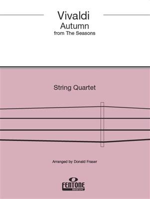 Antonio Vivaldi: Autumn: (Arr. Donald Fraser): Streichquartett