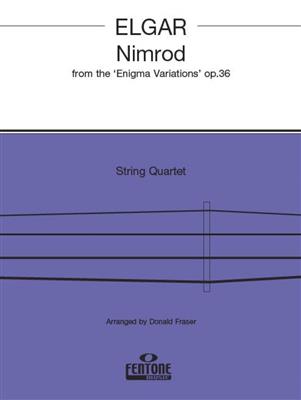 Edward Elgar: Nimrod from 'Enigma' Variations Op. 36: (Arr. Donald Fraser): Streichquartett
