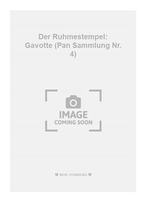 Jean-Philippe Rameau: Der Ruhmestempel: Gavotte (Pan Sammlung Nr. 4): Flöte mit Begleitung