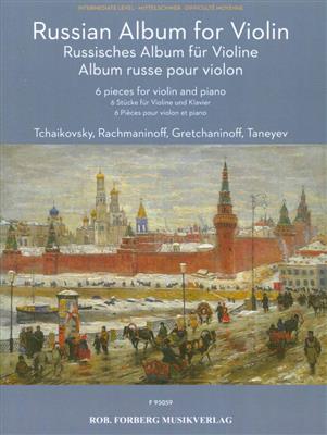 Russian Album for Violin: Violine mit Begleitung