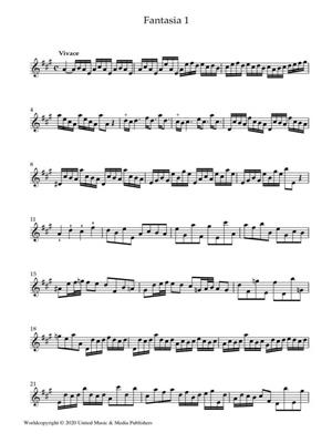 Georg Philipp Telemann: Twelve Fantasias: (Arr. Wim Brabants): Flöte Solo