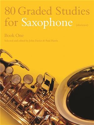J. Davies: 80 Graded Studies For Saxophone Book 1: (Arr. Paul Harris): Saxophon