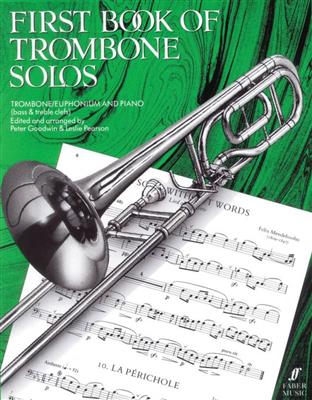 P. Goodwin: First Book of Trombone Solos: Posaune mit Begleitung