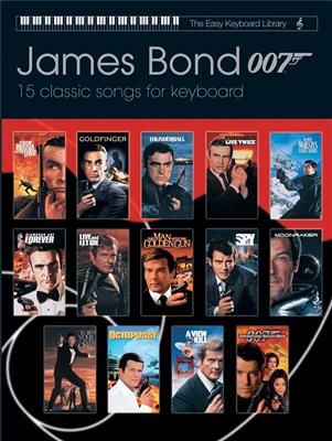 Various: Easy Keyboard Library: James Bond 007: Keyboard