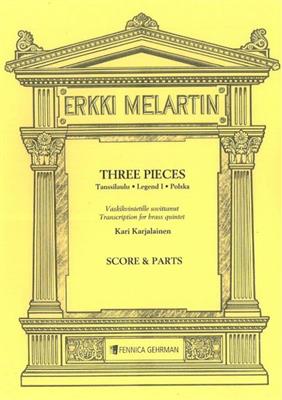 Erkki Melartin: Three pieces: (Arr. Kari Karjalainen): Blechbläser Ensemble