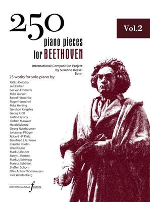 250 Piano Pieces For Beethoven - Vol. 2: Klavier Solo