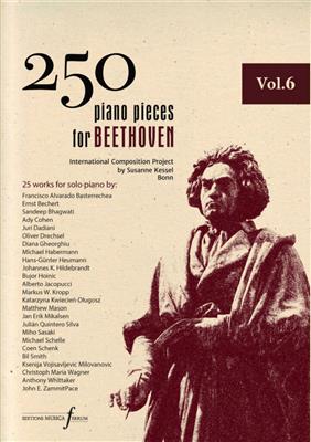 250 Piano Pieces For Beethoven - Vol. 6: Klavier Solo