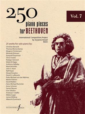 250 Piano Pieces For Beethoven - Vol. 7: Klavier Solo