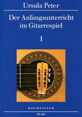 Der Angangsunterricht im Gitarrespiel - Band 1