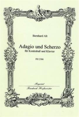 Bernhard Alt: Adagio und Scherzo: Kontrabass mit Begleitung