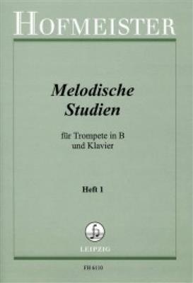 Melodische Studien, Heft 1: (Arr. Hofmann): Trompete mit Begleitung