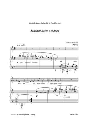 Mathias Husmann: Danach: Gesang mit Klavier