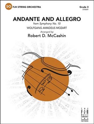 Wolfgang Amadeus Mozart: Andante and Allegro: (Arr. Robert D. McCashin): Streichorchester