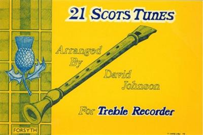 David Johnson: Twenty-one Scots Tunes: Altblockflöte