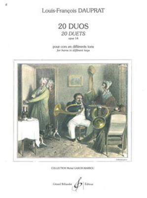 Louis-François Dauprat: 20 Duos Opus 14: Horn Duett