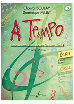 A Tempo - Partie Ecrite - Volume 3