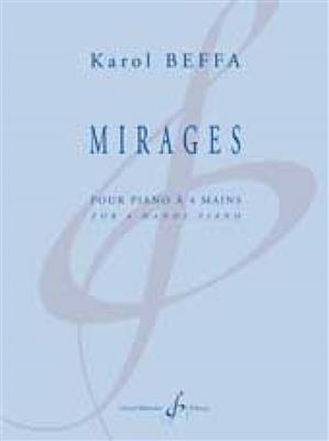 Karol Beffa: Mirages: Klavier vierhändig