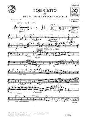 Luigi Cherubini: Quintetto N. 1: Kammerensemble