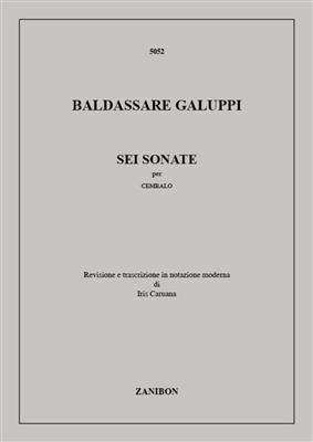 Baldassare Galuppi: 6 Sonate: Cembalo