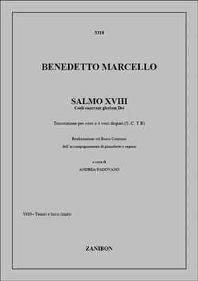 Benedetto Marcello: Salmo Xviii: Gemischter Chor mit Begleitung
