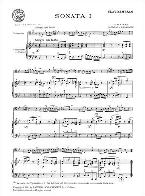 Giovanni Battista Cirri: 6 Sonate facili Op. 7: Cello mit Begleitung