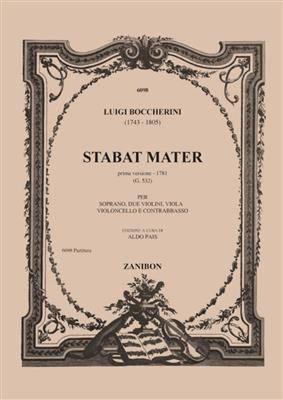 Luigi Boccherini: Stabat Mater: Gesang mit sonstiger Begleitung