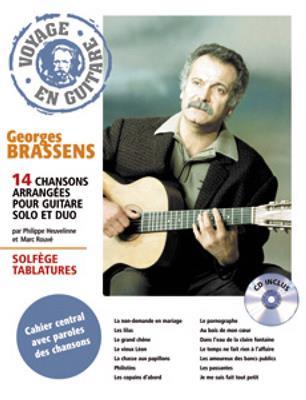 Georges Brassens: Voyage en Guitare - Georges Brassens: (Arr. Philippe Heuveline): Gitarre Solo