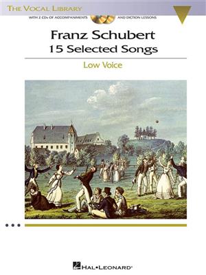 Franz Schubert: 15 Selected Songs - Low Voice: Gesang mit Klavier