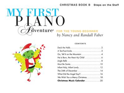 My First Piano Adventure÷ Christmas - Book B