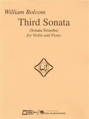 William Bolcom: Third Sonata (Sonata Stramba) for Violin and Piano: Violine mit Begleitung