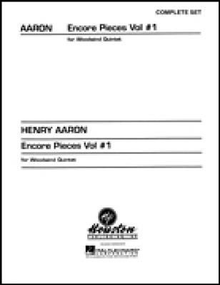 Encore Pieces For Woodwind Quintet, Vol. 1 - Score: (Arr. Henry Aaron): Holzbläserensemble