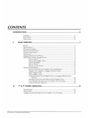 Bert Ligon: Comprehensive Technique For Jazz Musicians-2nd Ed.: Gitarre Solo