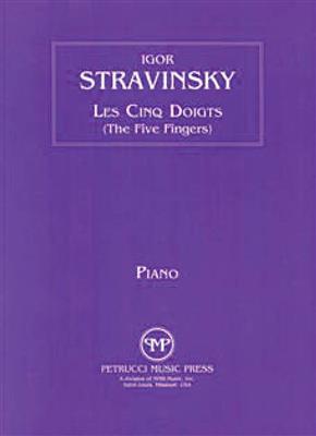 Igor Stravinsky: Les Cinq Doigts: Klavier Solo