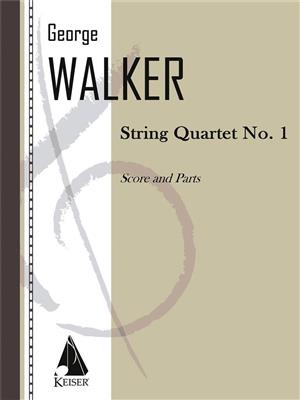 George Walker: String Quartet No. 1: Streichquartett