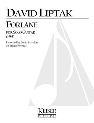 David Liptak: Forlane: Gitarre Solo