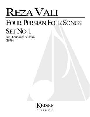 Four Persian Folk Songs: Set No. 1: Gesang Solo
