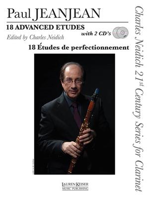 Paul Jeanjean: 18 Advanced Etudes: Klarinette Solo