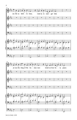 Philip W. J. Stopford: Born In a Stable: Gemischter Chor mit Klavier/Orgel