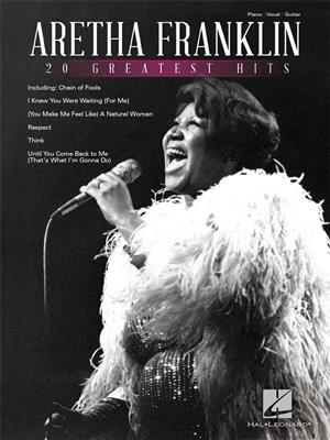Aretha Franklin: Aretha Franklin - 20 Greatest Hits: Klavier, Gesang, Gitarre (Songbooks)