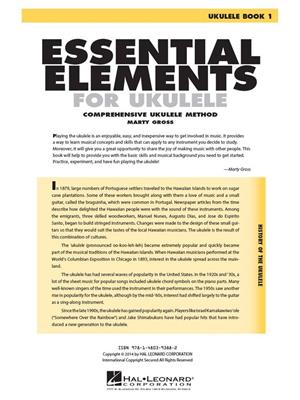 Essential Elements for Ukulele - Method Book 1