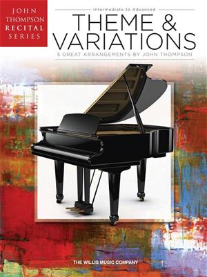 Theme And Variations: (Arr. John Thompson): Klavier Solo