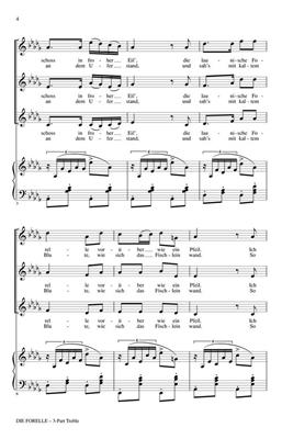 Franz Schubert: Die Forelle: (Arr. D. Jason Bishop): Frauenchor mit Begleitung
