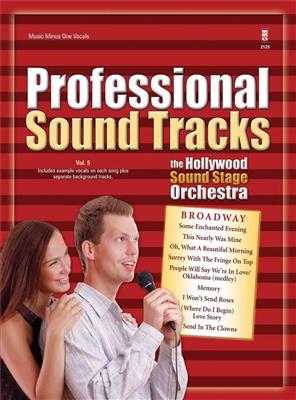 Professional Sound Tracks - Volume 5: Klavier, Gesang, Gitarre (Songbooks)
