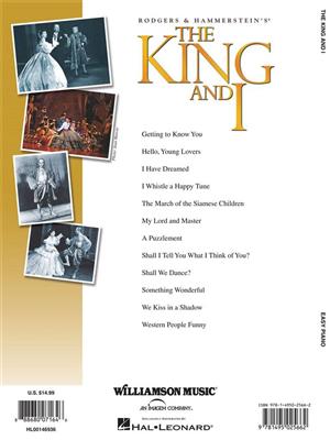 The King And I: Easy Piano
