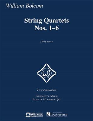 William Bolcom: String Quartets Nos 1-6: Streichquartett