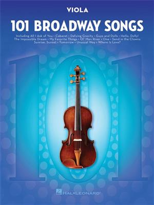 101 Broadway Songs for Viola: Viola Solo