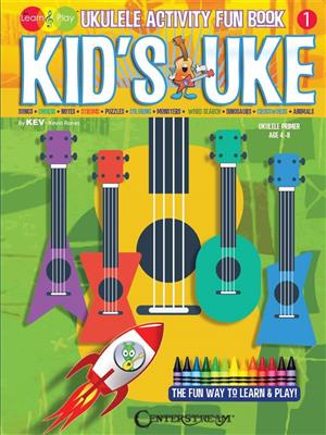 Kid's Uke - Ukulele Activity Fun Book