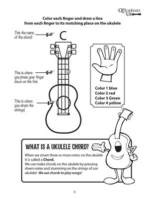 Kid's Uke - Ukulele Activity Fun Book