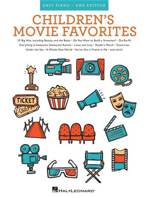 Children's Movie Favorites - 2nd Edition: Easy Piano