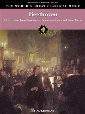 Ludwig van Beethoven: Beethoven - Intermediate to Advanced Piano Solo: Klavier Solo